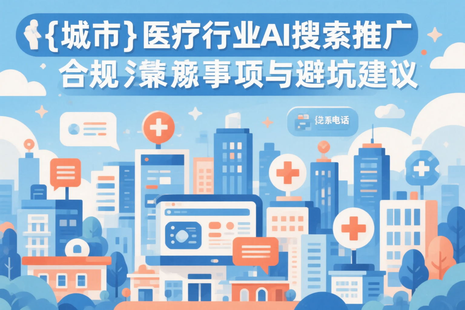 咸宁医疗行业AI搜索推广合规注意事项与避坑建议
