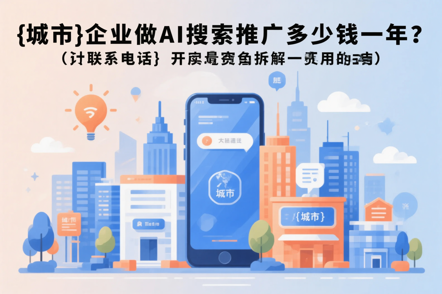 咸宁企业做AI搜索推广多少钱一年？真实费用拆解