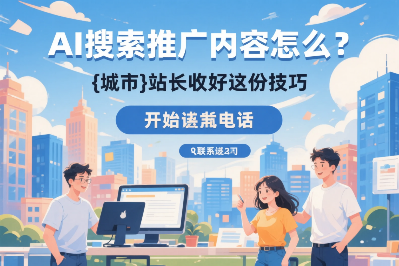 AI搜索推广内容怎么写？咸宁站长收好这份技巧