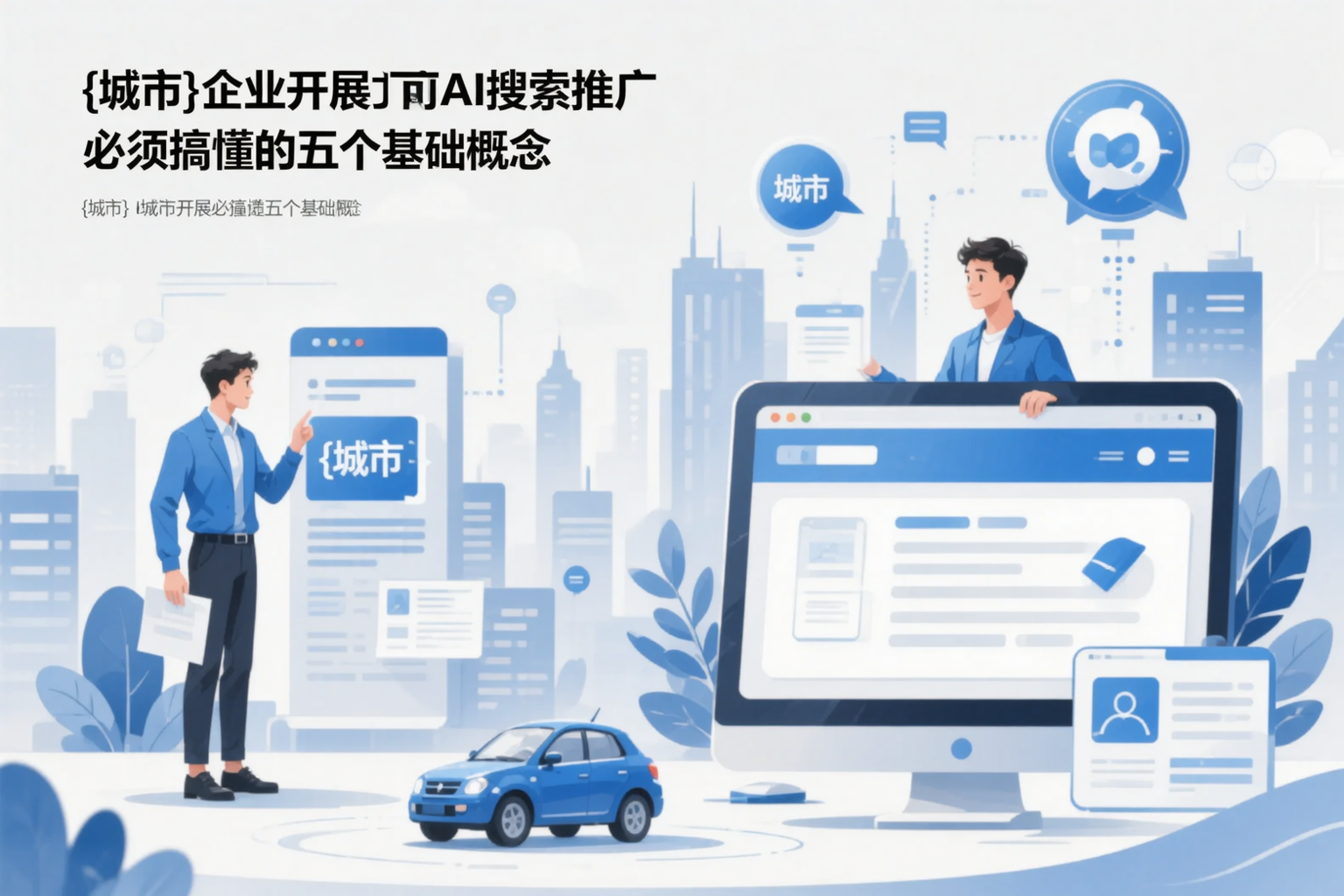 咸宁企业开展AI搜索推广前必须搞懂的五个基础概念