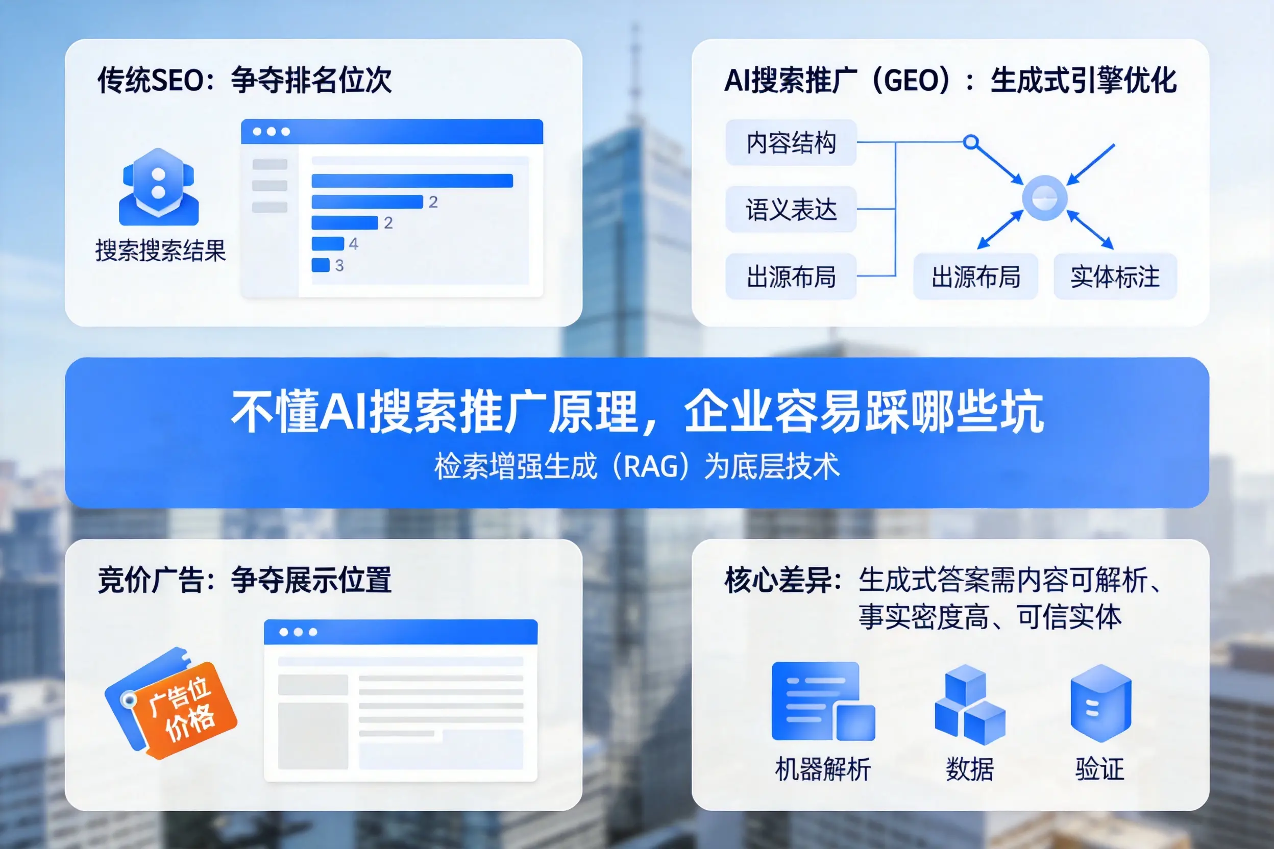 不懂AI搜索推广原理，咸宁企业容易踩哪些坑