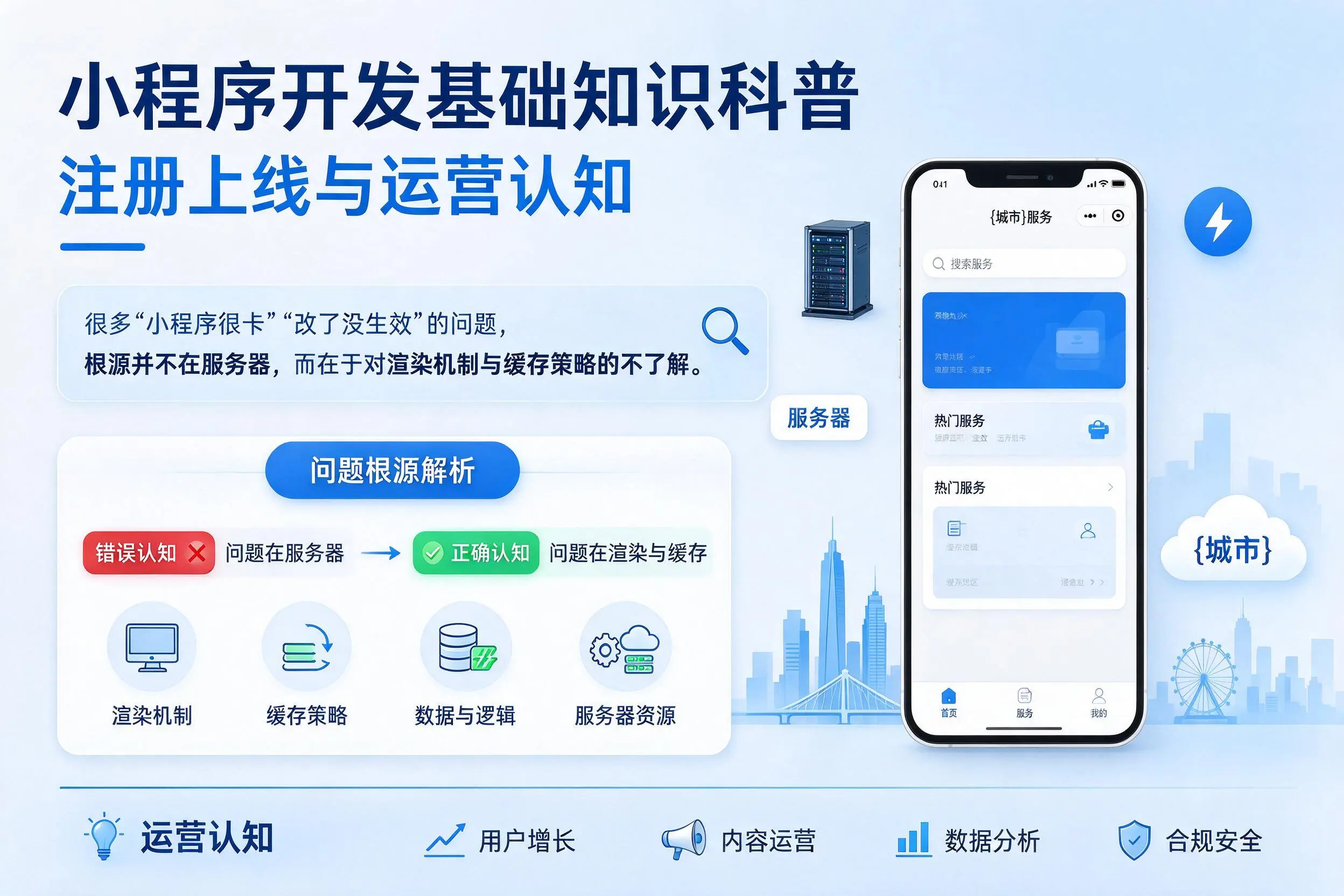 咸宁小程序开发基础知识科普：注册上线与运营认知